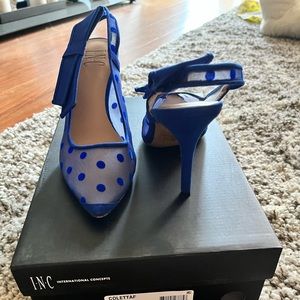 INC International Concepts Womens Colettaf Fabric Pointed Toe Casual Slingback